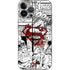DC Comics Superman Comic Pattern Logo in Red iPhone 13 Pro Max Skin